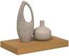 vidaXL Wandregal Wandmontiert Beige 40 x 23,5 x 4 cm Holzwerkstoff 42019983 Bild 3