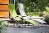 Terrassenliege Samba aus Aluminium, Grau Bild 2
