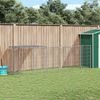 vidaXL Hundezwinger Silbern 330x110x110 cm Stahl 150786 Bild 1