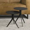Spinder DALEY LOW Beistelltisch, Stahl, Modern, Schwarz Bild 5