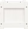 vidaXL Pflanzkübel Weiß 31x31x31 cm Massivholz Kiefer 837396 Bild 5