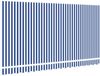vidaXL Markisenersatzstoff Blau und Weiß 4 x 2 m Polyester 42000375 Bild 4
