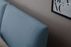 KAWOLA Bett HENRY Polsterbett Cord hellblau 160x200cm Bild 5