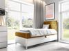 Boxspringbett 'Lenda Junior 1', gelb, 80x200 cm, Rechts Bild 2
