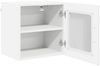 vidaXL Wandglas-Schrank PORTO Hochglanz Weiß 40 x 31 x 40 cm 885193 Bild 5