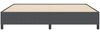 vidaXL Boxspringbett Dunkelgrau 200 x 200 cm Cordstoff 42006988 Bild 4