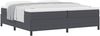 vidaXL Boxspringbett Dunkelgrau 200 x 200 cm Cordstoff 42006988 Bild 2