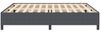 vidaXL Boxspringbett Dunkelgrau 200 x 200 cm Cordstoff 42006988 Bild 5