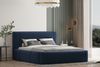 Polsterbett OLAF 140x200 mit Matratze, Bettkasten und Lattenrost. Farbe: VELUTTO 11 Bild 2