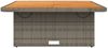 vidaXL Gartentisch Grau 110x110x71 cm Poly Rattan und Akazienholz 368273 Bild 5
