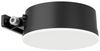 Solar Wandleuchte Vynce rund 14 x 11,7 x 5,4 cm schwarz Bild 2