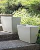 Blumentopf hellbeige rechteckig 60 x 27 x 41 cm BARIS Bild 3