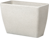 Blumentopf hellbeige rechteckig 60 x 27 x 41 cm BARIS Bild 4