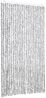 vidaXL Fliegenvorhang Hellgrau und Dunkelgrau 100x200 cm Chenille 377397 Bild 2