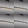 JUST LIGHT 11023-18 SPLENDA LED Pendelleuchte CCT schwarz Comfort-Lift Bild 2