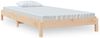 vidaXL Stapelbett 75x190 cm Massivholz Kiefer 820407 Bild 2