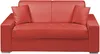 Schlafsofa 2-Sitzer EMIR - Rot - Liegefläche: 120 cm - Matratzenhöhe: 14 cm Bild 5