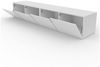 yourhouse24 Lowboard TV-Schrank Noisy 200 Hängeschrank Fernsehschrank LED PUSH-TO-OPEN Bild 3