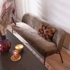 Bronx71 Esszimmerbank Momo Chenille Mocha 185 cm Bild 5