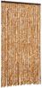 vidaXL Fliegenvorhang Ocker und Weiß 100x230 cm Chenille 377402 Bild 2