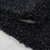 Hochflor Teppich Lux rechteckig - 120x170 cm - Anthrazit Bild 5