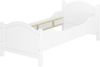 Überlanges hohes Seniorenbett weiß 90x220 Holzbett Einzelbett Zubehör wählbar V-60.40W-09-220ohne Zubehör Bild 5
