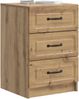 vidaXL Nachttisch Artisan-Eiche 43 x 41 x 63,5 cm Holzwerkstoff 895714 Bild 2
