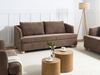 Sofa 3-Sitzer RATTVIK Chenillegewebe Braun Bild 3
