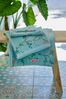 PiP Studio Handtuch Les Fleurs Blue 16X22 Set A 3 Blau 100% Cotton, terry velour, 500, Baumwolle (1-St), Handtuch Frottetuch Bild 4
