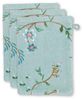 PiP Studio Handtuch Les Fleurs Blue 16X22 Set A 3 Blau 100% Cotton, terry velour, 500, Baumwolle (1-St), Handtuch Frottetuch Bild 3