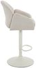 Barhocker Hilda / Holly H, Webstoff, Beige, 52 x 96 x 53 cm Bild 3