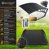 KESSER® Mähroboter Garage Dach Carport Überdachung für Mähroboter Rasenmäher Rasenroboter Automower Garten Witterungsbeständig Mährobotergarage inkl. Montagematerial, Maße 82 x 103 x 47 cm Schwarz Bild 2