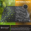 KESSER® Mähroboter Garage Dach Carport Überdachung für Mähroboter Rasenmäher Rasenroboter Automower Garten Witterungsbeständig Mährobotergarage inkl. Montagematerial, Maße 82 x 103 x 47 cm Schwarz Bild 5