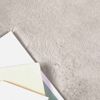 vidaXL Rutschfester Teppich aus Kunstkaninchenfell OLITE Beige Ø 80 cm 42021645 Bild 3