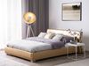 Lederbett gold Lattenrost 160x200 cm mit LED-Beleuchtung bunt PARIS Bild 4