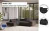 COTTA Ecksofa Chef L-Form, mit Kopfteilverstellung, edle Metallkufen, wahlweise mit Bettfunktion Bild 3