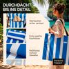 DETEX® Strandmatte 2er-Set Blau/Weiß 158 x 56 x 46 cm gepolstert Bild 4