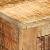 vidaXL Sideboard mit 3 Schubladen 80x30x65 cm Massives Raues Mangoholz 351690 Bild 5