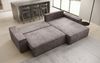 Luxusbetten24 Schlafsofa Designer Sofa Lunaro in Cord, mit Stauraum und Schlaffunktion Bild 4