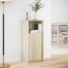 vidaXL LED-Sideboard Sonoma-Eiche 42,5x34x100 cm Holzwerkstoff 852154 Bild 4