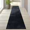 TeppichHome24 Flokati-Teppich Teppich Shaggy Flokati in schwarz, rechteckig Bild 4