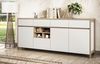 Sideboard Finnes in weiß und Eiche 193 cm Bild 5