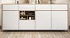 Sideboard Finnes in weiß und Eiche 193 cm Bild 2