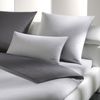 JOOP! Kissenhülle Micro Pattern silber 4040 09 Mako Satin 40x80 40 x 80 cm Bild 2