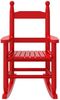 vidaXL Schaukelstuhl für Kinder 2 Stk. Rot Massivholz Pappel 3281601 Bild 3