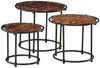 vidaXL Satztische 3 Stk. Recyceltes Massivholz 358932 Bild 2