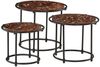 vidaXL Satztische 3 Stk. Recyceltes Massivholz 358932 Bild 3