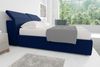 99rooms Danio Polsterbett Blau 120x200 cm Velours KRONOS Bild 4