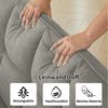 Jiexi Sofa Schlafsofa Länge inklusive Armlehnen 180cm Klappbares Verstellbare Bild 3