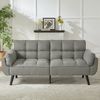 Jiexi Sofa Schlafsofa Länge inklusive Armlehnen 180cm Klappbares Verstellbare Bild 2